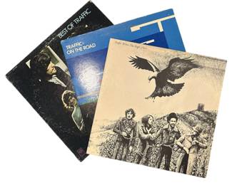 Traffic LPs Vintage Classic Rock Vinyl