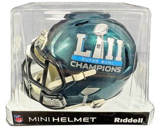 NFL Eagles Mini Helmet Super Bowl LLI