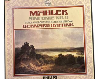 Mahler No. 9 Haitink 2x LP Vinyl Box Set