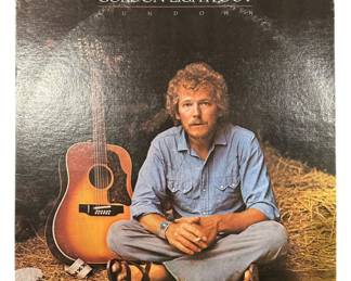 Vintage Gordon Lightfoot Folk Vinyl Record