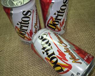 Vintage advertising items.. "Doritos" in a can 