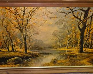 20+ framed and unframed prints, pictures and oils