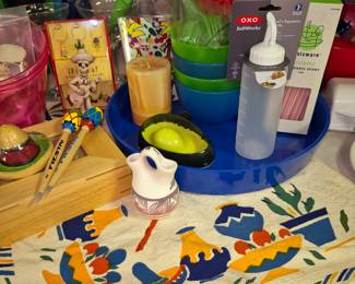 Vintage tableclothes