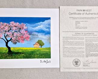 Artwork. David Najar "Rural Home"