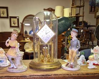 Much figurines. Josef Originals and Lefton 