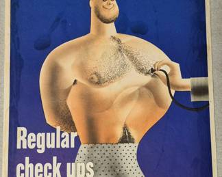 "Regular check ups keep him on the job WH 7"