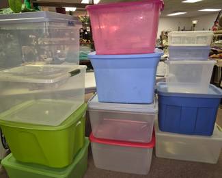 Storage tubs