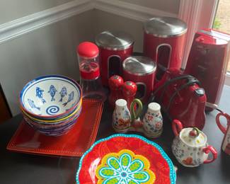 If you love RED kitchen accessories 