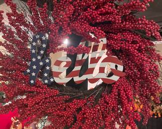 4th of July wreath