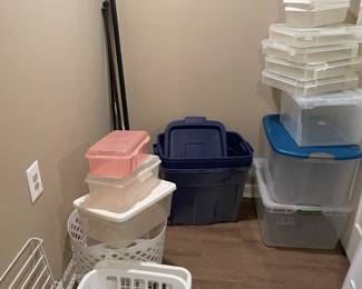 Bins and baskets