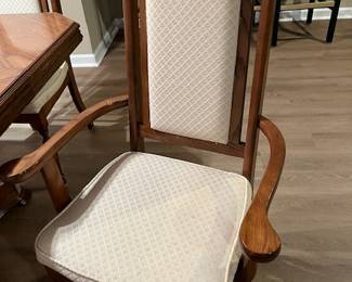 Another view of the dining armchair - all in very good condition