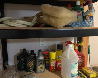 car washing and car care items