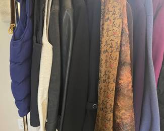 Women's Down vests, leather and jean jackets and more!  Sizes S - L