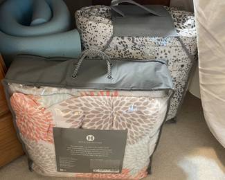 Duvet sets:  Twin and Queen