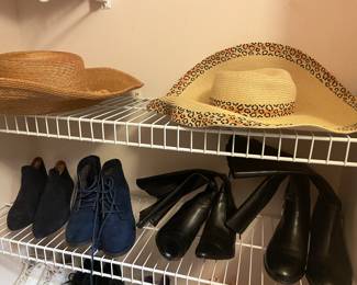 Boots and packable hats