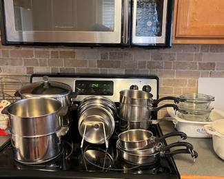 Faberware pots and pans and more! 