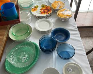 PYREX and other Kitchen Items.