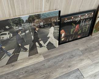 Posters and Pictures.