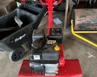 Rotor Tiller and Yard Cart.
