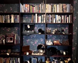 Huge collection of books and music, albums and more