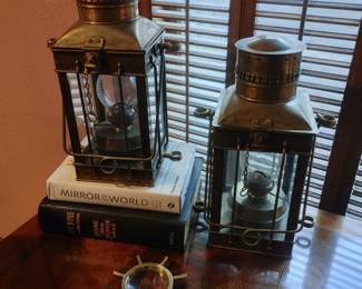 Brass Cargo Lanterns