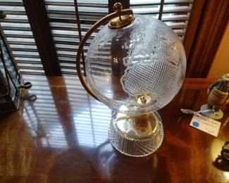 Crystal World Desk Globe