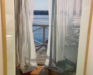 Large scale framed print 