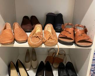 Stuart Weitzman black suede, Minnetonka slippers and more!