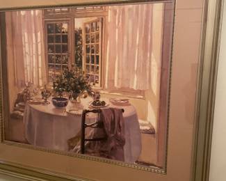 large scale framed print