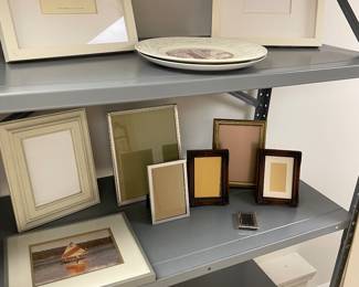 frames and metal shelving - 4 available