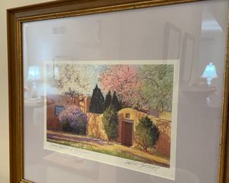 Framed print - signed/numbered