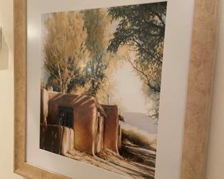 Southwestern art - nicely framed