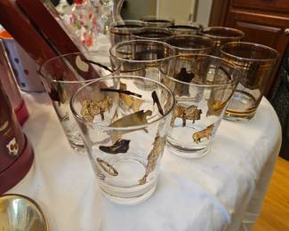 $16 (4) MCM western barware