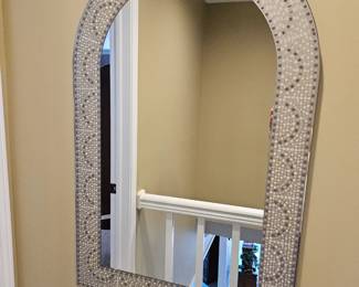 $ 50 Mosaic look glass edge mirror