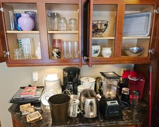 Small Appliances! Keuring, industrial blender, coffee maker, toaster, ice cream maker, panini maker