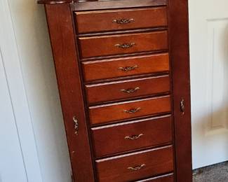 $ 60 Cherry Jewelry armoire