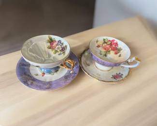 Tea cup collection