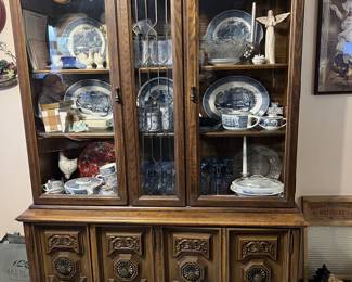 Walnut China cabinet - available for pre-sale