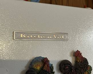 KitchenAid refrigerator with icemaker