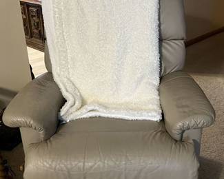 Leather recliner available for pre-sale