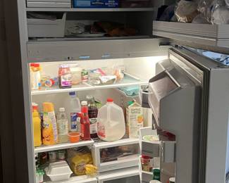 KitchenAid refrigerator with icemaker