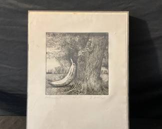 Autome by D. Maxtrs Printed Etching