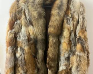 MultiColored Fur Jacket 