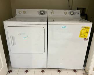 GE Washer Dryer Set