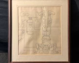 Original Alfred E Neuman Sketch