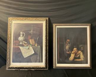 My Gems And A Girl And Her Duenna Paintings 