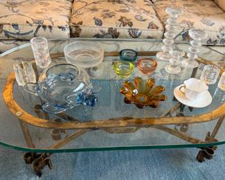 IITALA GLASS & OTHER MCM GLASSWARE