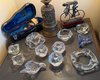 VINTAGE ORREFORS, KOSTA BODA, GORHAM AND MORE GLASSWARE