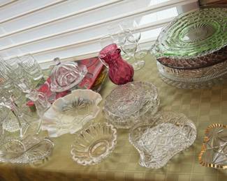 DEPRESSION GLASS AND MORE