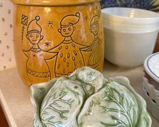 VINTAGE PIXIE COOKIE JAR